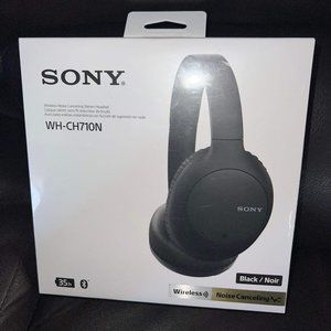 Sony WH-CH710N Headphones noise cancelation Wireless BLK gifted by STEVEWILLDOIT